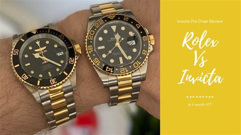 invicta replica rolex|invicta watches vs rolex.